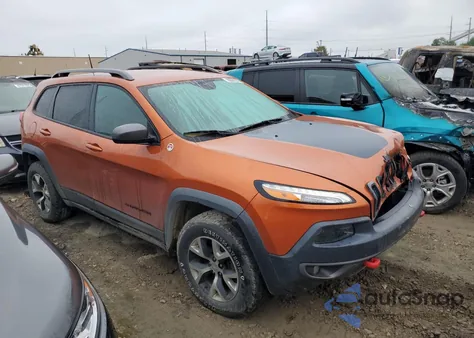 2016 Jeep Cherokee Trailhawk из США, поврежденный, VIN 1C4PJMBS9GW228703